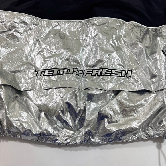 New Teddy Fresh Silver Track Jacket Size XS Small - Picture 4 of 11